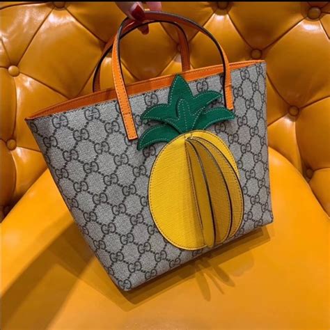gucci pineapple purse